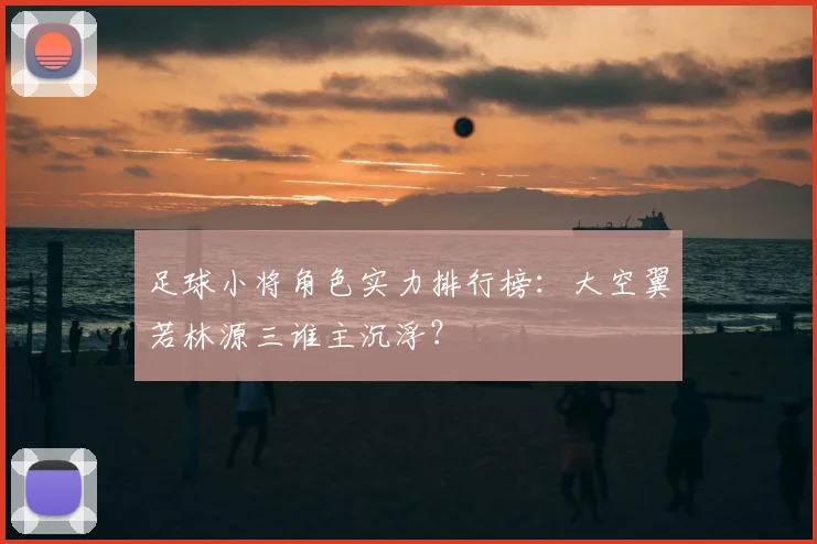 足球小将角色实力排行榜:大空翼若林源三谁主沉浮?